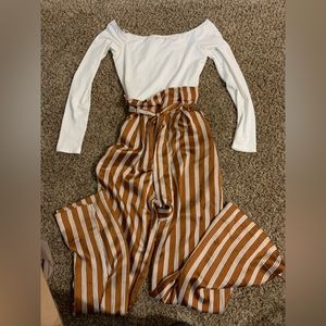 Never worn! Stylish jumpsuit